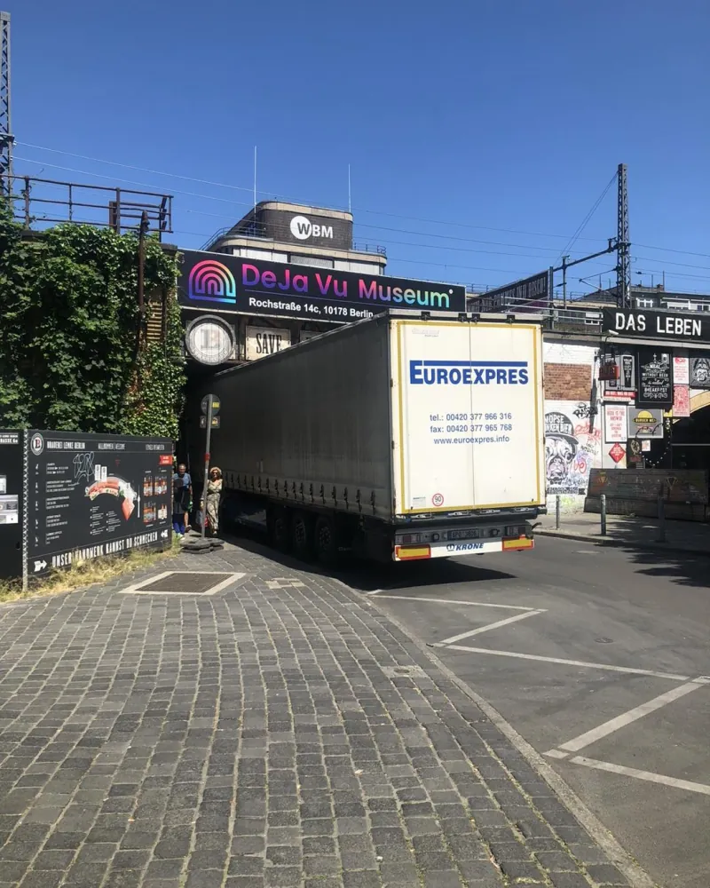 Euroexpres-Lkw in Berlin